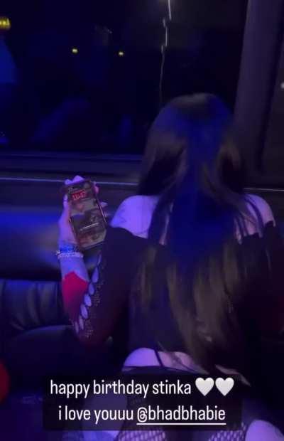 Bhad bhabie can get hit RAW