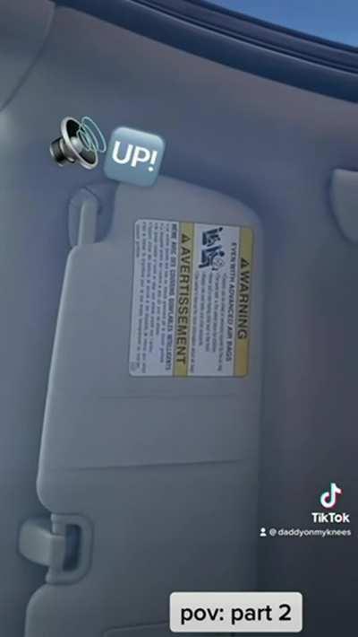 giving sloppy head on tiktok