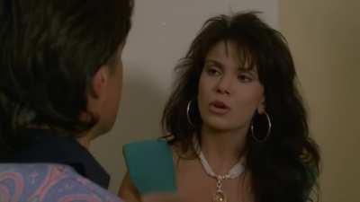 Lucia Stara Knees a Man in the Balls in Montecarlo Gran Casinò (1987)