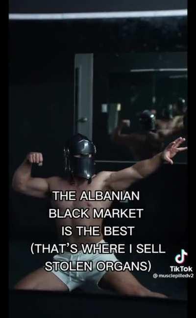 Stolen of course 'cause I ain't buff.