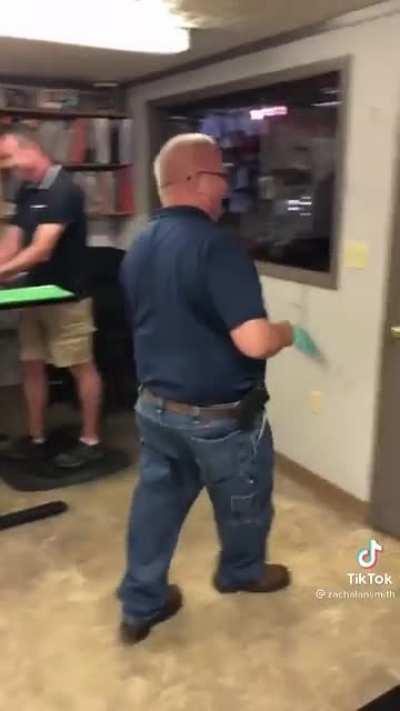 Real Man of Genius caught on film