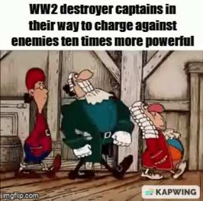 Destroyer captains where a different type of breed