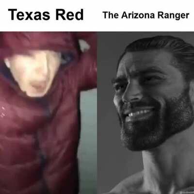 The Virgin Texas Red vs. The Chad Arizona Ranger