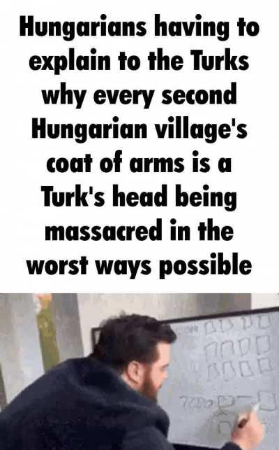 Yeah it's a common motif in Hungarian heraldry.