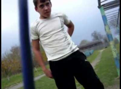 C'mon guys watch this cool move I learned