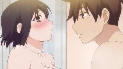 Having sex in the bathroom