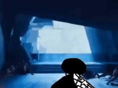 This is simply my evacuation drill...