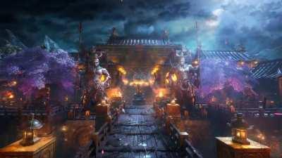 Buddhist Temple in 4K