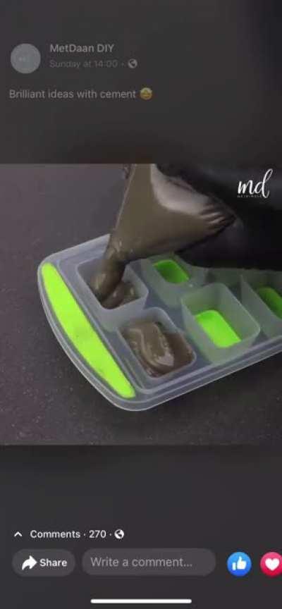 cement.. ideas… but why.