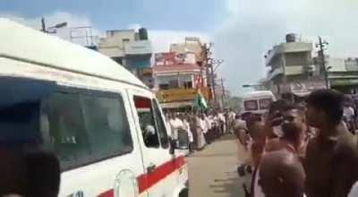 Just see What Tamils did when CDS Bipin Rawat was going through Cities of it