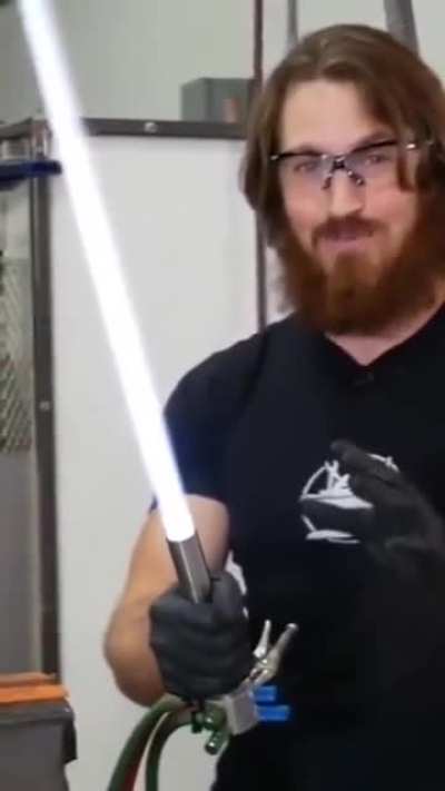 World's first proto-lightsaber from Hacksmith Industries