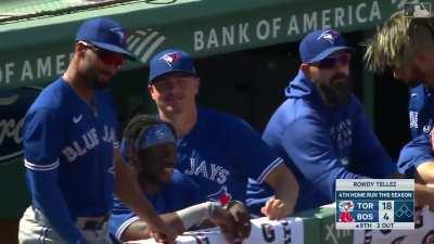 [Highlight] Rowdy Tellez joins the fun with the 8th home run of the day for the Blue Jays