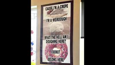 But I'm a crepe...
