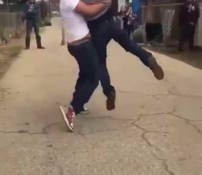 I think he’s fn dead