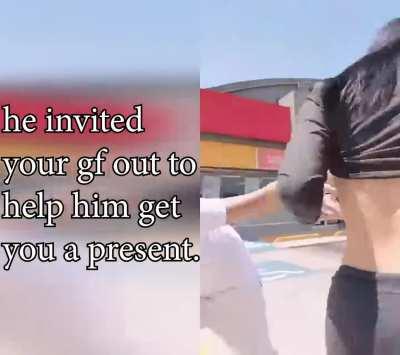 Bully give you birthday present