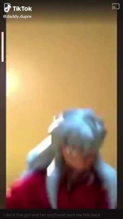 “I messaged his girl and he sent me this”