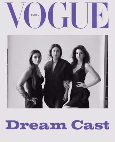 Tabu, Kareena and Kriti announce their movie.