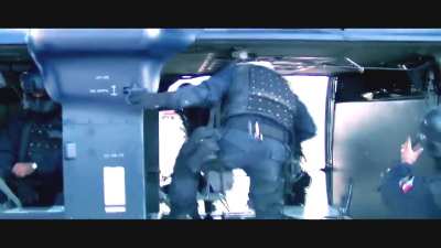 Special operations team {GOPES] of the extinct Policia Federal in Mexico