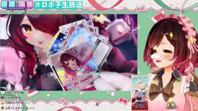 Roboco didn't notice her own OSR card because she was too focused on the baldness talk (bonus English at beginning included)