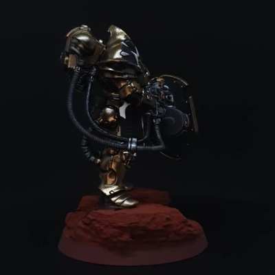 Stormcast Eternal Heavy Intercessor with Heavy Bolter