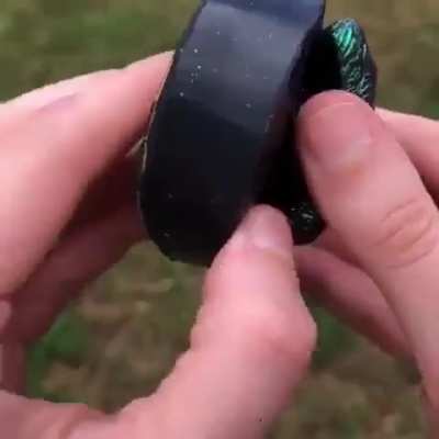 Uncovering a sculpture