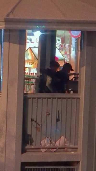 Normalizing holding guns, while land owners are being humiliated, this is how life goes in Palestine