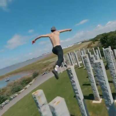 Insane jumping skills