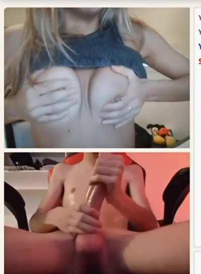 Omeglede kendini tutamayan ablamız...