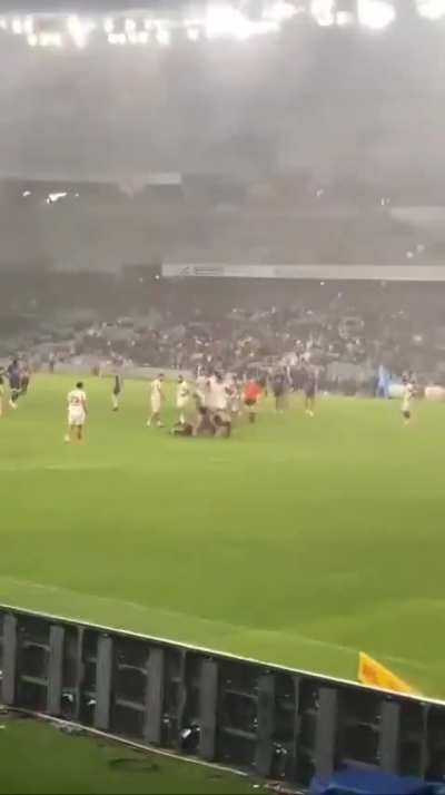 Last nights streaker at Eden Park in New Zealand shows true determination
