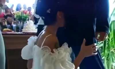 wedding blowjob