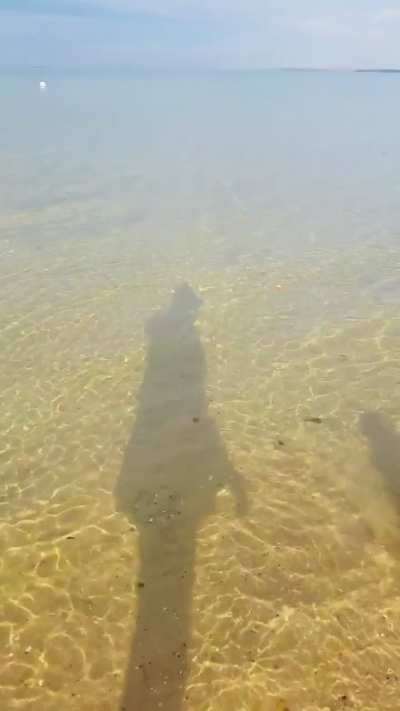 Who told him that rinsing the sand off the ball was necessary?