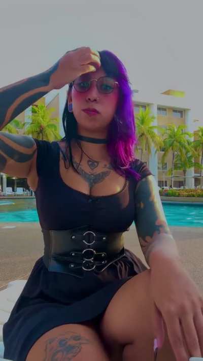 Someone was an intruder while I smoking