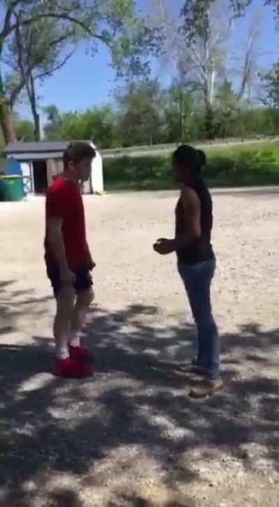 Heres The Video With Sound For Everyone Saying I sucker Punched Him Or Am A Bully.