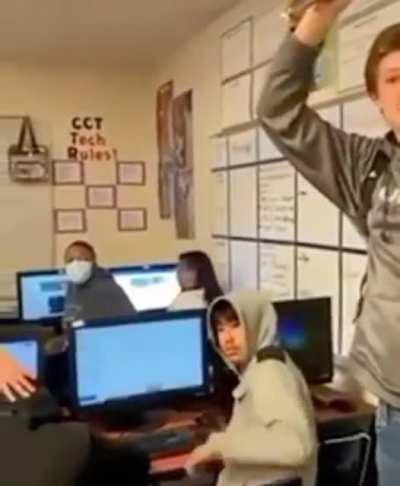 He thought what he did was funny. Hope that assault charge was worth it.