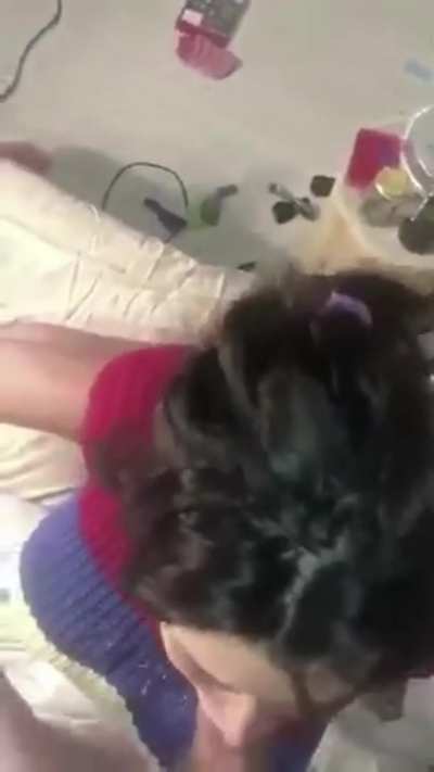 Her bj technique is immaculate and you can see love in her eyes!