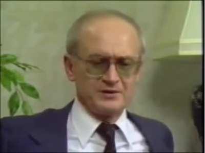 KGB Officer Yuri Bezmenov on 