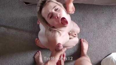 She let me fuck her friend but called dibs on my thick load