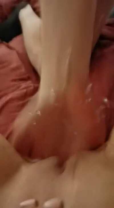 Getting a little wild for a young bull [starts at 0.05]