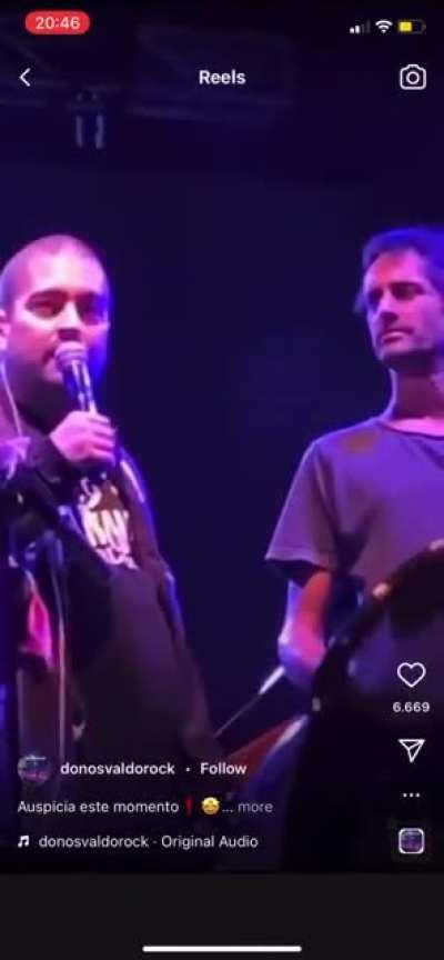 Pato Fontanet, uno de los integrantes de Callejeros, dijo que Javier Milei tiene cara de 