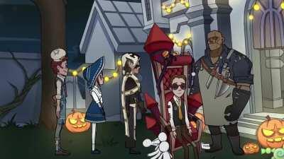 Halloween Animation from IDV JP Twitter