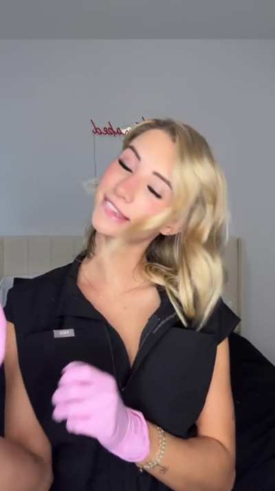 No way you're leaving without a little checkup