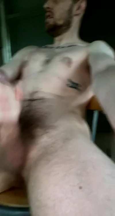 Blowing a load for the neighbor hood