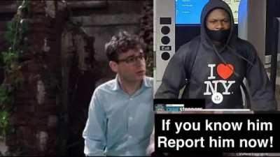 REPORT THIS MAN IF YOU KKOW HIM! He’ll do it again.