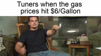 Gas prices hit me like