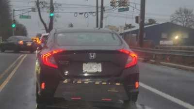 God drives a honda civic in new jersey