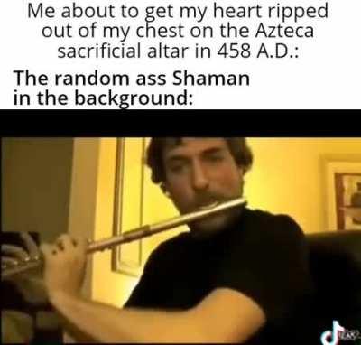 The shamans do get funky with it.