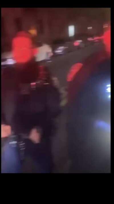 Upset New Yorker mouths off to some cops giving him a ticket