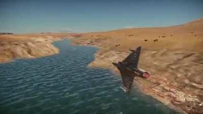 I tried doing some sort of history channel dogfight episode intro.