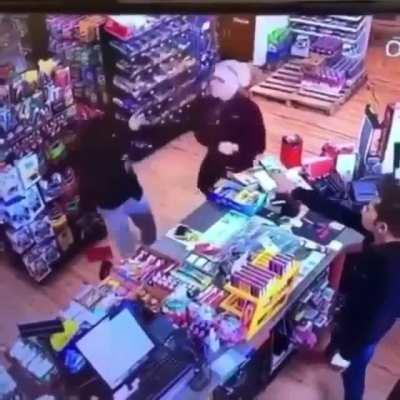 It's the head smack for me!