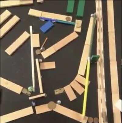 Amazing ball route track!